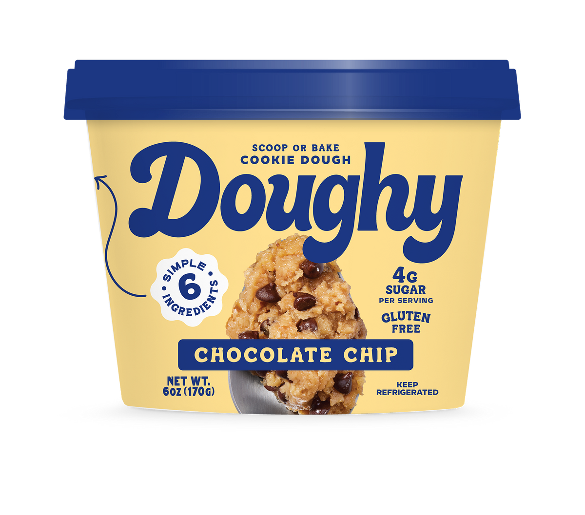 Chocolate Chip Cookie Dough - 6oz